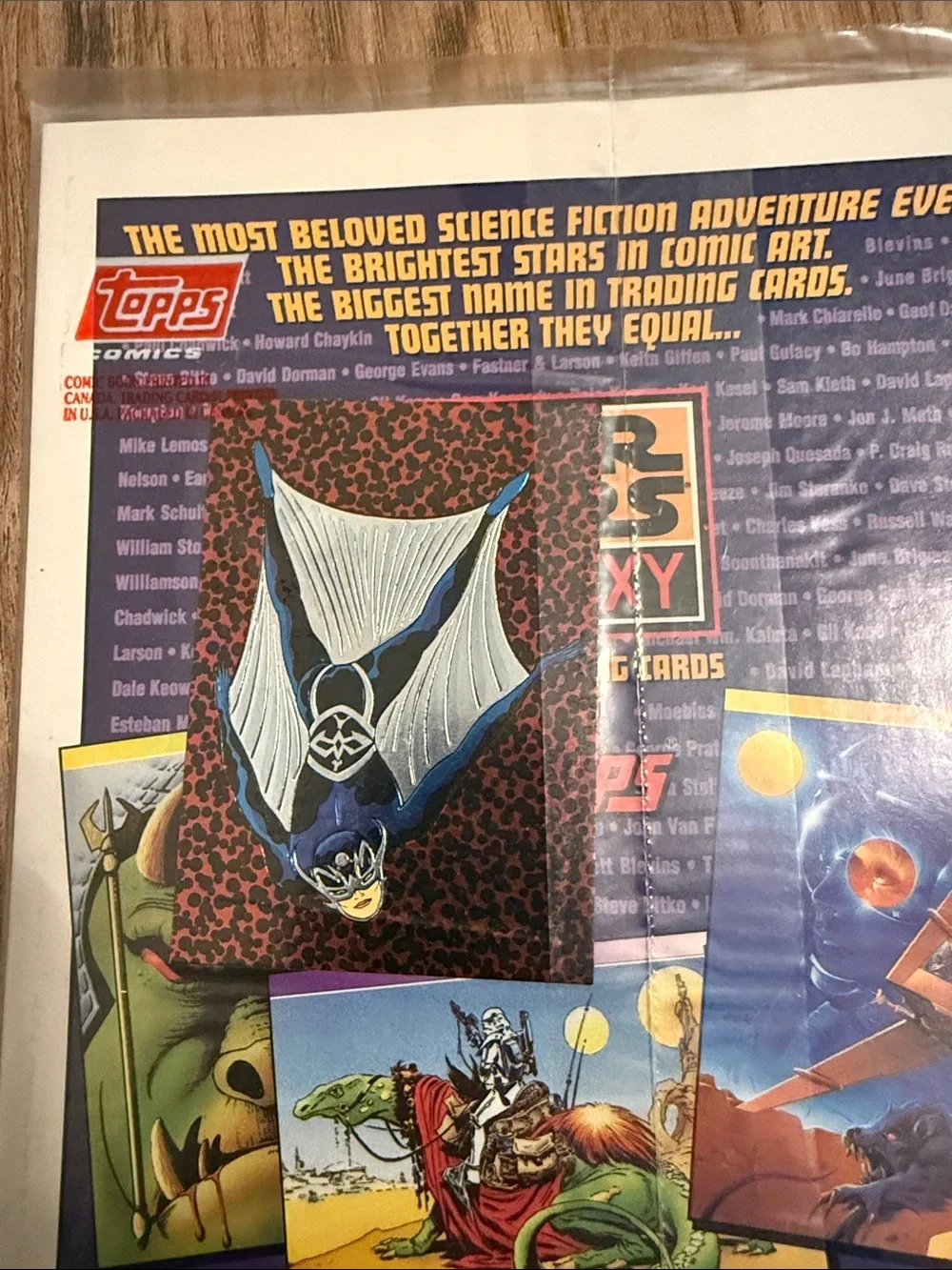 Night Glider #1 Jack Kirby Secret City Saga Topps Comics 1993 Comic factory seal